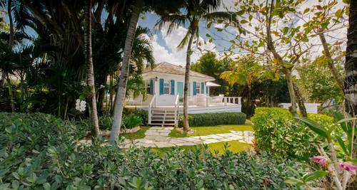 High Tide — garden path view
